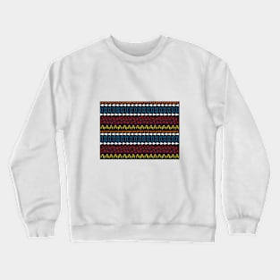 Geometric Crewneck Sweatshirt